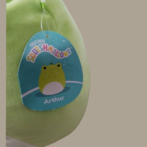 Squishmallows By Jazwares Arthur The Crocodile Plush Toy Lime Green 12 - Picture 3 of 9